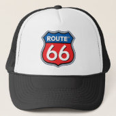 Route 66 Logo Trucker Pet (Voorkant)