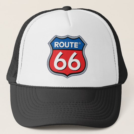 Route 66 Logo Trucker Pet (Voorkant)