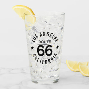 Route 66 Los Angeles Glas