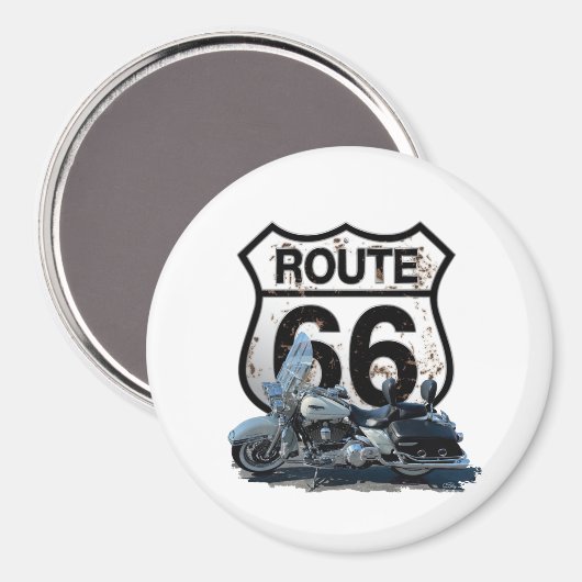 Route 66 magneent magneet (Voorkant / Achterkant)