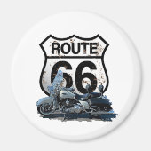 Route 66 magneent magneet (Voorkant)