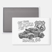 Route 66 magneet (Voorkant / Achterkant)