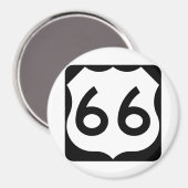 Route 66 magneet (Voorkant / Achterkant)