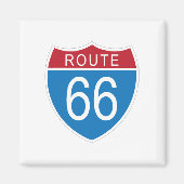 Route 66 magneet (Voorkant)