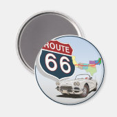 Route 66 magneet (Voorkant / Achterkant)