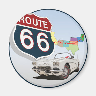 Route 66 magneet