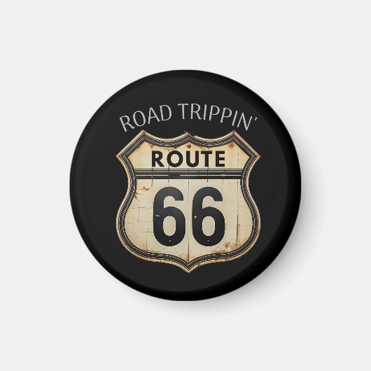 ROUTE 66 MAGNEET (Voorkant)
