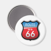 Route 66 magneet (Voorkant / Achterkant)