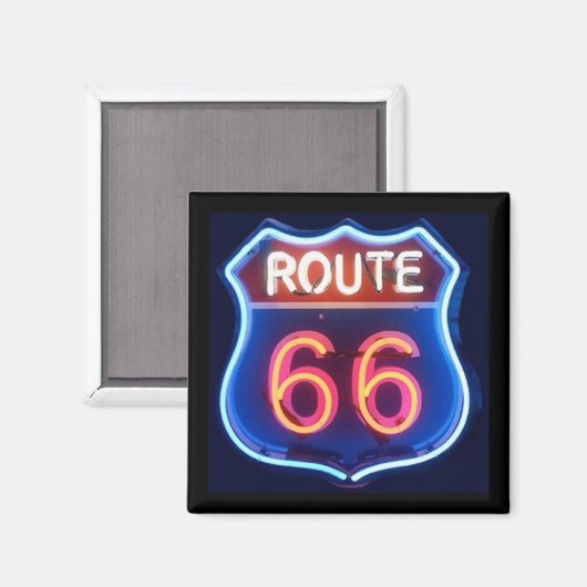 Route 66 magneet (Voorkant / Achterkant)