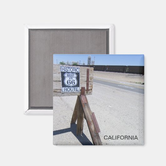 Route 66 magneet! magneet (Voorkant / Achterkant)