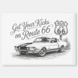 Route 66-magneet magneet