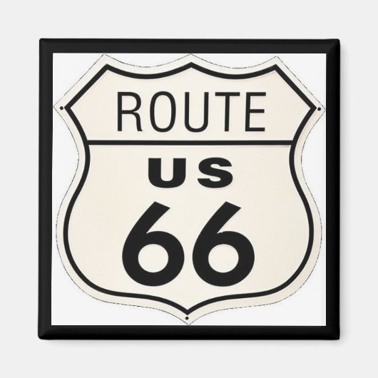 Route 66 Magnet (Voorkant)