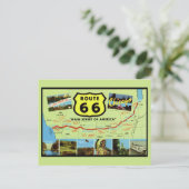  Route 66 Main Street of America Briefkaart (Staand voorkant)
