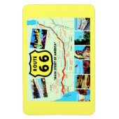 Route 66 Main Street of America  Briefkaart Magneet (Verticaal)