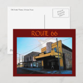 Route 66 (McLean) Briefkaart (Voorkant / Achterkant)