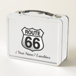 Route 66 Metal Lunch Box