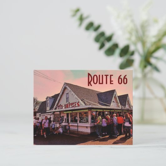 Route 66 (Missouri) Briefkaart (Staand voorkant)