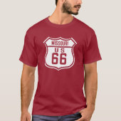 Route 66 - Missouri T-shirt (Voorkant)