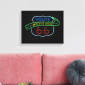 Route 66 Moeder Road Canvas Afdruk (Insitu (Woonkamer))