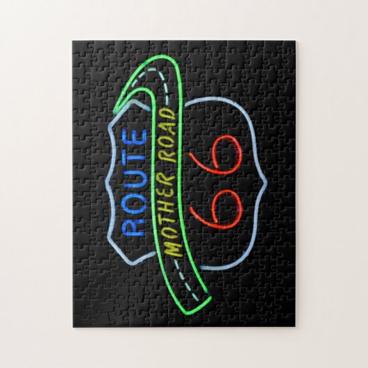 Route 66 Moeder Road Legpuzzel (Verticaal)