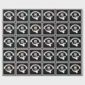 Route 66 Moeder Road Sign Gift Wrap Cadeaupapier (Vlak)