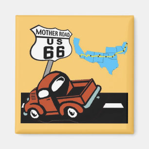 Route 66 - Moederweg Magneet