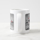  route 66 Moederweg Winslow Arizona Grote Koffiekop (Achterkant)