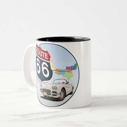 Route 66 mok (Voorkant links)