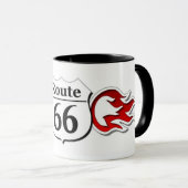 Route 66 Mok vlam (Voorkant rechts)