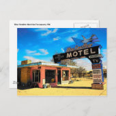 Route 66 Motel Briefkaart - Gepersonaliseerd (Voorkant / Achterkant)