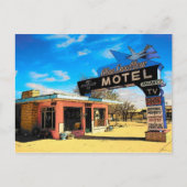 Route 66 Motel Briefkaart - Gepersonaliseerd (Voorkant)
