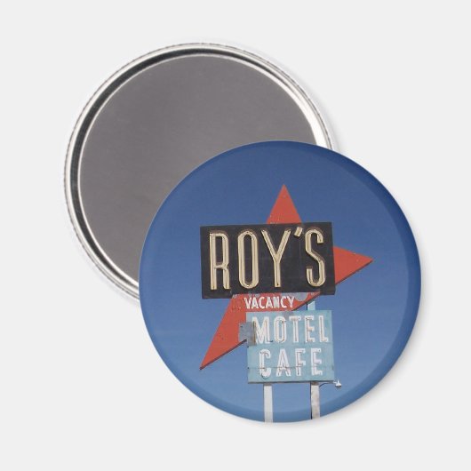 Route 66 Motel Sign Magneet (Voorkant / Achterkant)