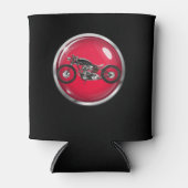 Route 66 Motorfiets Koelbox Houder - srf Blikjeskoeler (Voorkant)