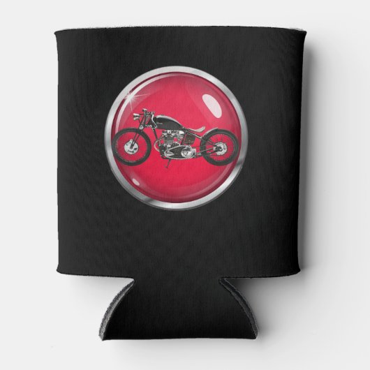 Route 66 Motorfiets Koelbox Houder - srf Blikjeskoeler (Voorkant)