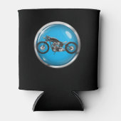 Route 66 Motorfiets Koelbox Houder - srf Blikjeskoeler (Voorkant)