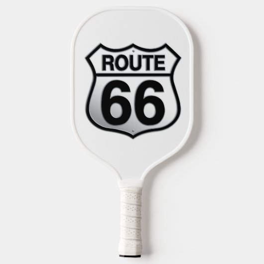 Route 66 motorfiets Pickleball paddle (Achterkant)