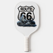 Route 66 motorfiets Pickleball paddle (Voorkant)