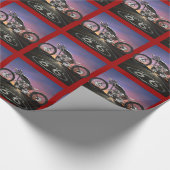 Route 66 Motorfiets - SRF Cadeaupapier (Hoek)