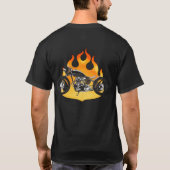 Route 66 - Motorfiets - SRF T-shirt (Achterkant)