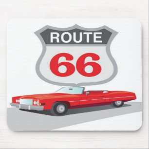 Route 66 Mousepad Muismat