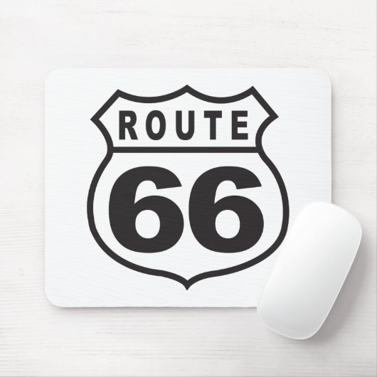Route 66 muismat (Met muis)
