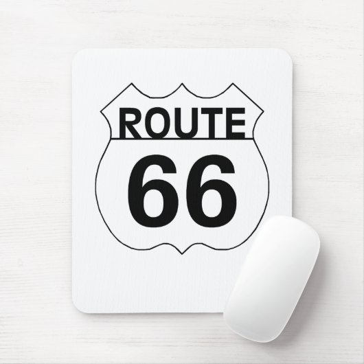 Route 66 Muismat (Met muis)