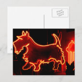 Route 66 neon bord briefkaart (Voorkant / Achterkant)