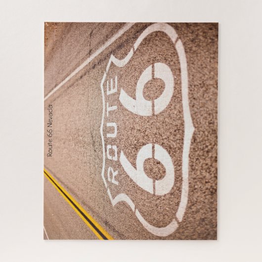 Route 66 Nevada. Jigzaag Puzzle Legpuzzel (Verticaal)