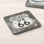Route 66 New Mexico Bier Onderzetter (Linkerzijde)