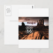 Route 66 new Mexico Briefkaart (Voorkant / Achterkant)