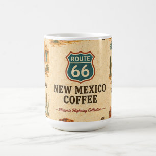 Route 66 New Mexico Desert Roast Zonsopgang Koffiemok