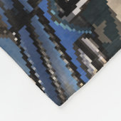  Route 66, nostalgisch poster. Fleece Deken (Hoek)