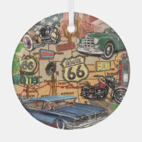 Route 66, nostalgisch poster.