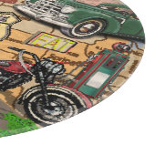  Route 66, nostalgisch poster. Snijplank (Hoek)